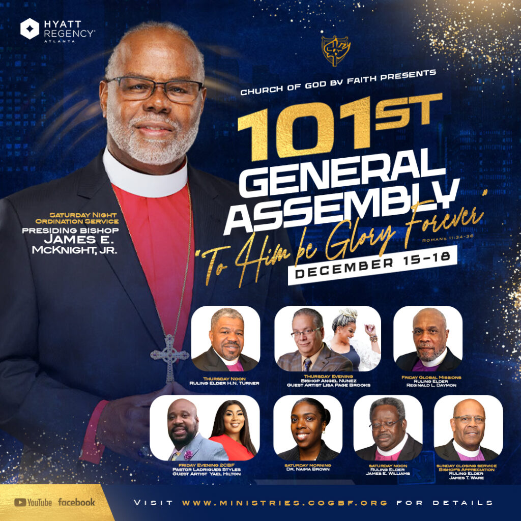 Conventions Page Church of God by Faith Ministries